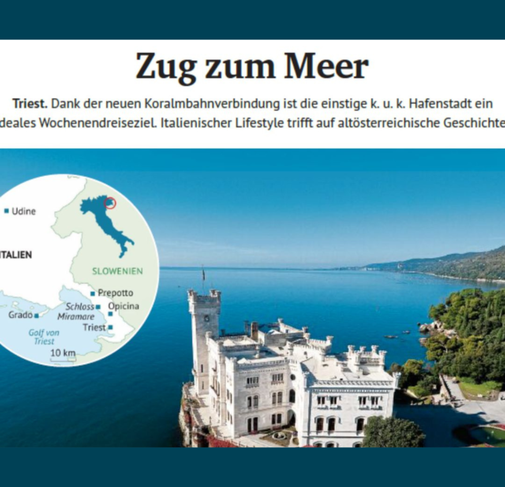 Zug zum Meer, Triest - Kurier